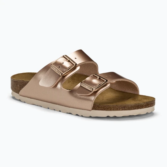 Zdjęcie produktu Klapki dziecięce BIRKENSTOCK Arizona BF Narrow electric metallic copper Różowy