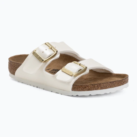 Zdjęcie produktu Klapki dziecięce BIRKENSTOCK Arizona Birko-Flor Narrow electric metallic pearl Biały