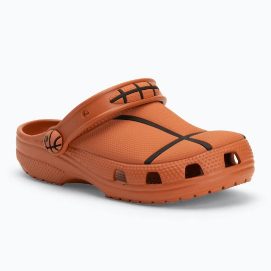 Zdjęcie produktu Klapki dziecięce Crocs Classic Basketball Clog K sienna Brązowy