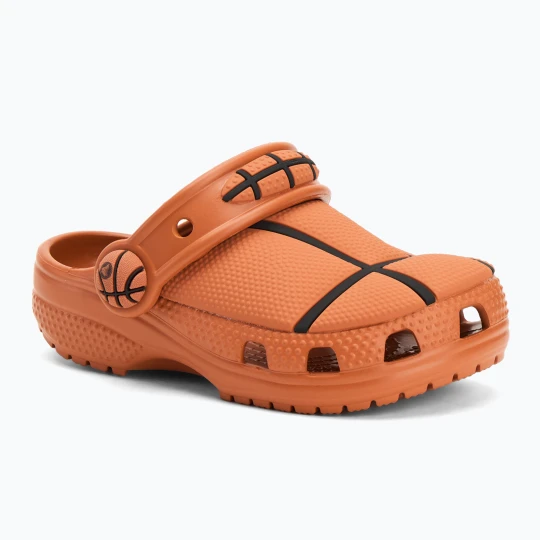 Zdjęcie produktu Klapki dziecięce Crocs Classic Basketball Clog Toddler sienna Brązowy