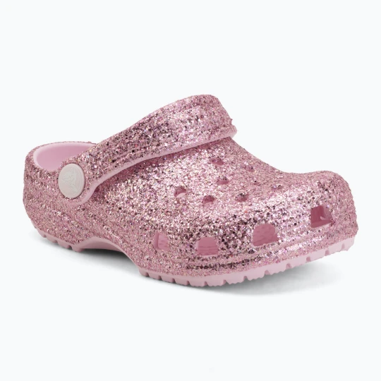 Zdjęcie produktu Klapki dziecięce Crocs Classic Chunky Glitter 211940 pink milk