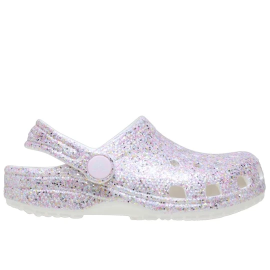 Zdjęcie produktu Klapki dziecięce Crocs Classic Fantasy Glitter Clog 212562-100 - multikolor