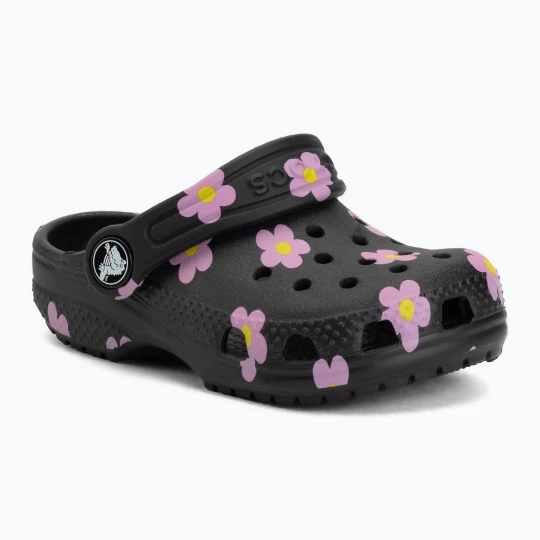 Zdjęcie produktu Klapki dziecięce Crocs Classic Flower 212671 black