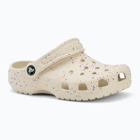 Zdjęcie produktu Klapki dziecięce Crocs Classic Glow Paint Splatter summit white / multi