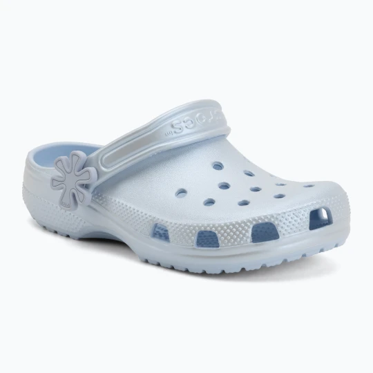 Zdjęcie produktu Klapki dziecięce Crocs Classic Pearl Shine blue frost