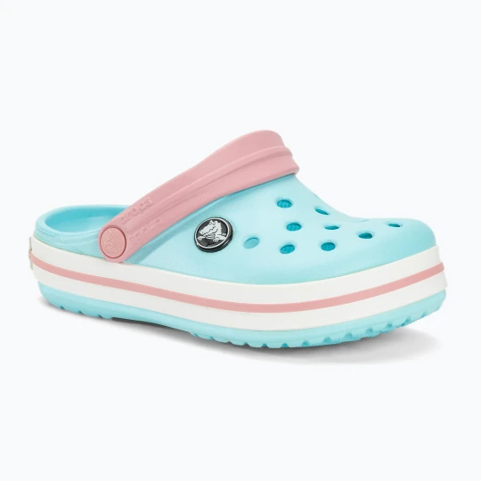 Zdjęcie produktu Klapki dziecięce Crocs Crocband Clog Toddler ice blue / white