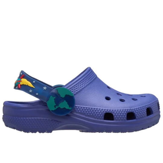 Zdjęcie produktu Klapki dziecięce Crocs Imagination Lights Backstrap Clog 211892-4WH - niebieskie