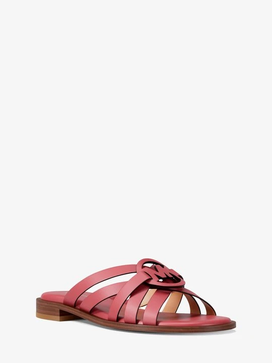 Zdjęcie produktu Klapki Erika ze skóry Michael Kors