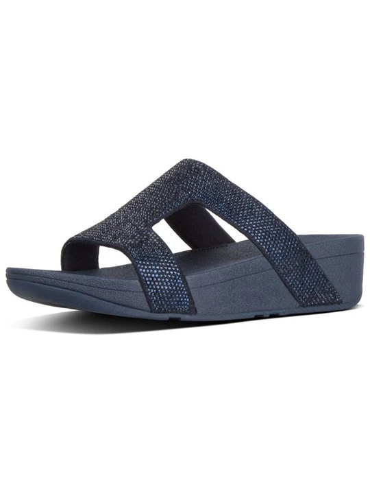 Zdjęcie produktu Klapki na obcasie FitFlop granatowy
