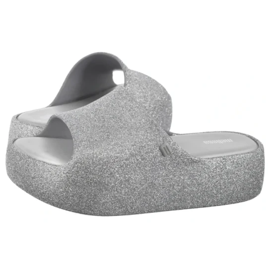 Zdjęcie produktu Klapki Free Platform Slide Gl 36126/BF581 Glitter Grey (ML354-a) Melissa