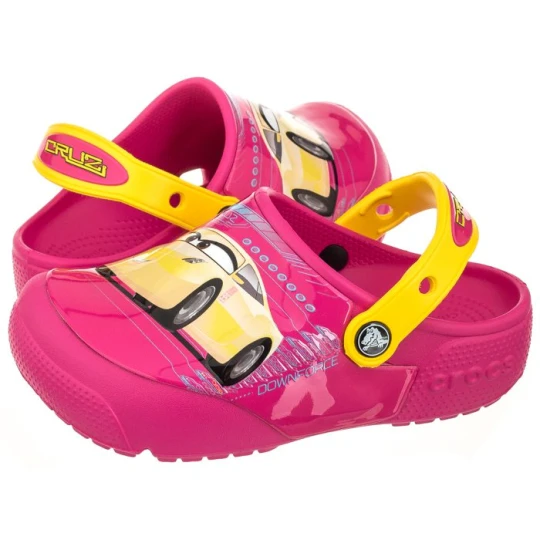 Zdjęcie produktu Klapki Fun Lab Lights Cars 3 Clog Cruz Ramirez 204138-6X0 (CR136-a) Crocs
