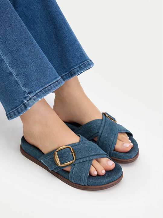 Zdjęcie produktu Klapki Guess Jeans CEO-HY1001-6 Niebieski
