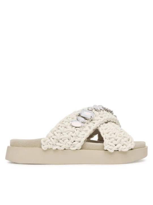 Zdjęcie produktu Klapki Inuikii Woven Stones 1004.003.0073 Biały