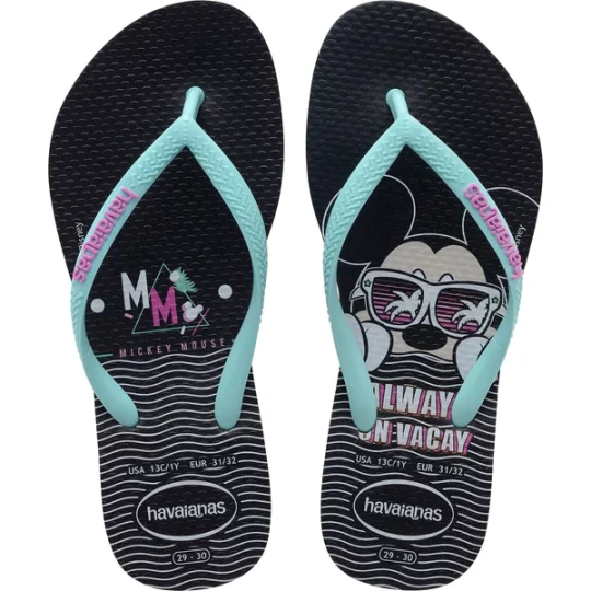 Zdjęcie produktu Klapki, japonki dziecięce Disney Cool Havaianas Niebieski