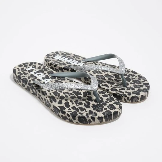 Zdjęcie produktu Klapki japonki Leopard szare BIMBA Y LOLA