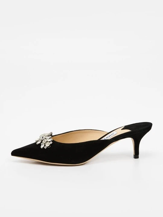 Zdjęcie produktu Klapki na obcasie Jimmy Choo czarny