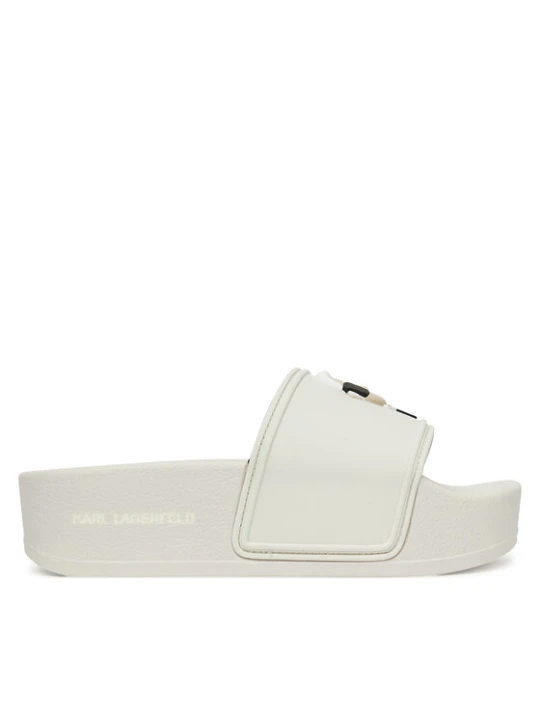 Zdjęcie produktu Klapki KARL LAGERFELD Kondo Maxi KL80805A Biały