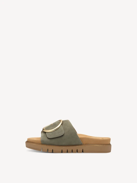 Zdjęcie produktu klapki khaki Tamaris