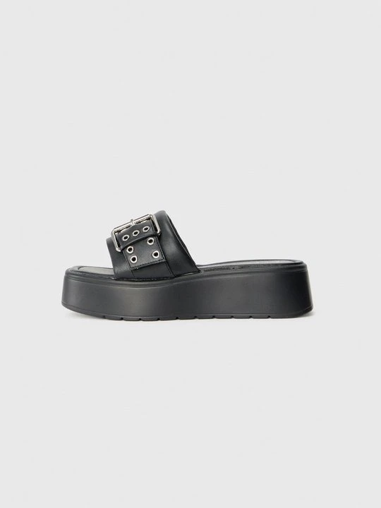 Zdjęcie produktu Klapki na obcasie Koi Footwear czarny