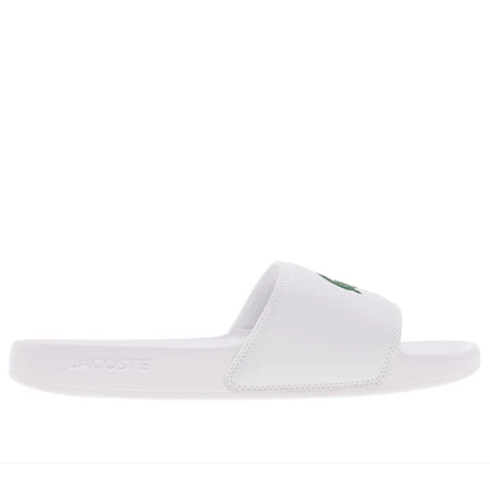 Zdjęcie produktu Klapki męskie Lacoste Serve Sliders 749CMA0041-082 - białe