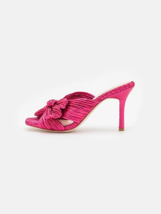 Zdjęcie produktu Klapki na obcasie Loeffler Randall różowy