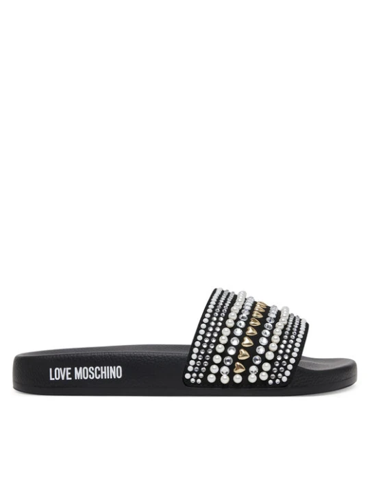Zdjęcie produktu Klapki LOVE MOSCHINO JA28352G0MJAA000 Czarny