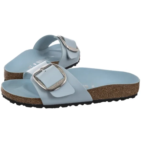 Zdjęcie produktu Klapki Madrid Big Buckle Baby Blue High Shine 1030364 (BK238-h) Birkenstock