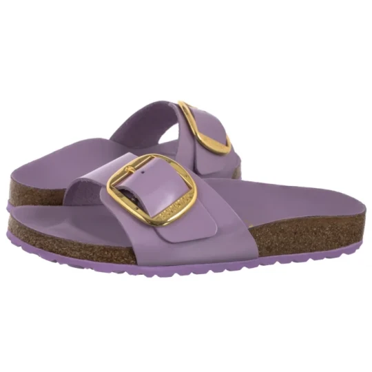Zdjęcie produktu Klapki Madrid Big Buckle High-Shine Crocus 1030366 (BK238-i) Birkenstock