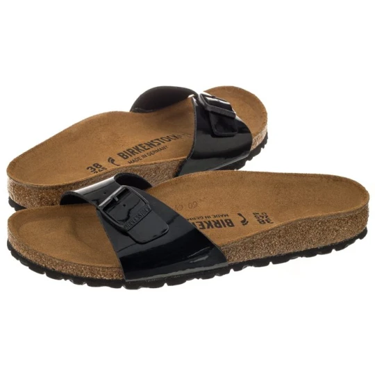 Zdjęcie produktu Klapki Madrid Patent Black 040303 (BK6-b) Birkenstock