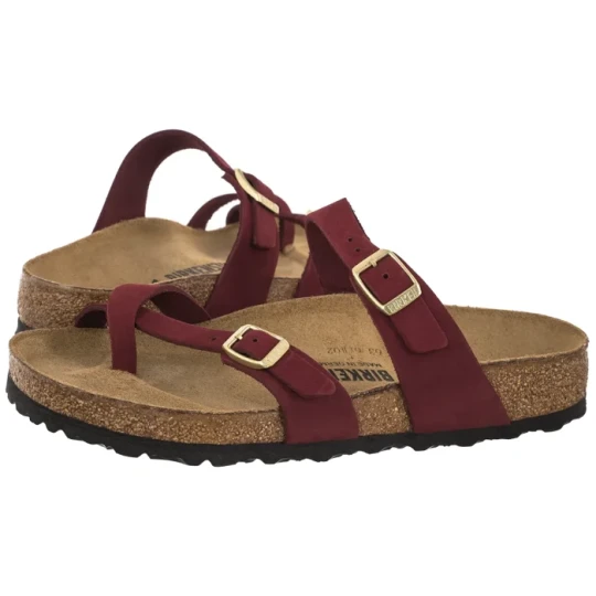 Zdjęcie produktu Klapki Mayari Zinfanden Leather 1032952 (BK387-a) Birkenstock