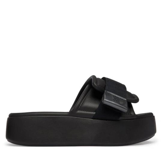 Zdjęcie produktu Klapki Melissa Melissa Free Fuzzy Slide Platform Ad 37835 Czarny