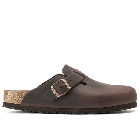 Zdjęcie produktu Klapki męskie Birkenstock Boston 860131 - brązowe