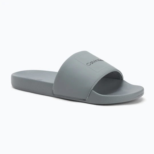 Zdjęcie produktu Klapki męskie Calvin Klein HM0HM01754 Pool Slide Ck Square granite road Szary