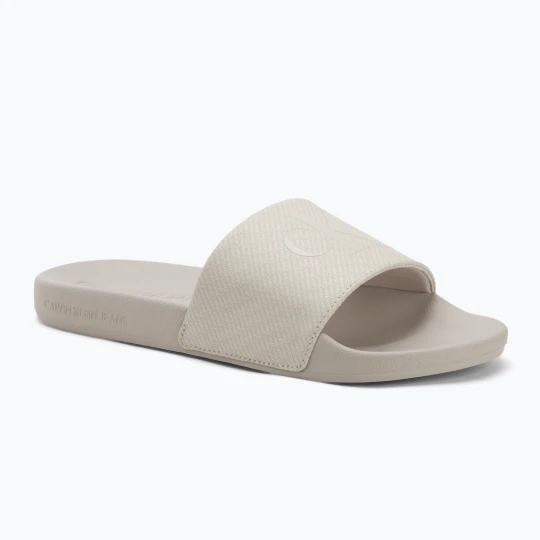 Zdjęcie produktu Klapki męskie Calvin Klein YM0YM01269 Slide Aop Print eggshell/turtle dove Beżowy