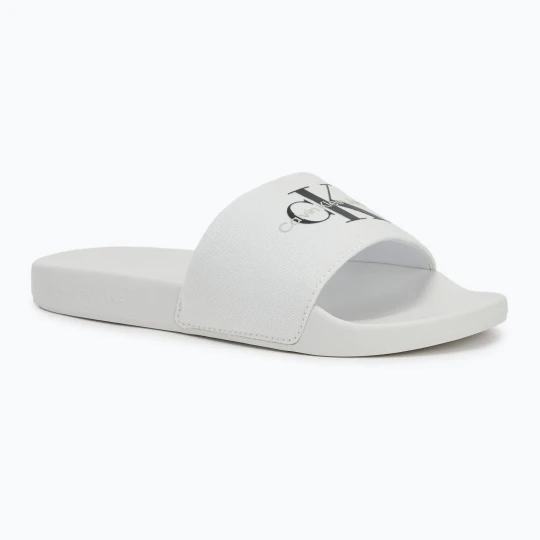 Zdjęcie produktu Klapki męskie Calvin Klein YM0YM01271 Slide Monogram Cv bright white / black