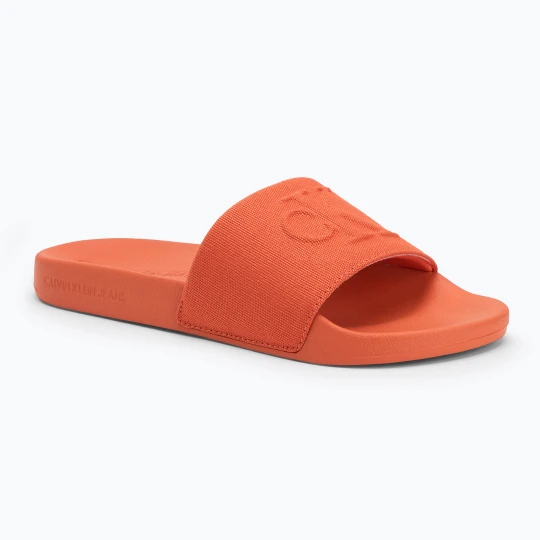 Zdjęcie produktu Klapki męskie Calvin Klein YM0YM01282 HF Mono CV tigerlily Pomarańczowy