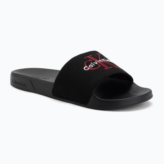 Zdjęcie produktu Klapki męskie Calvin Klein YM0YM01393 Ess black / rhubarb