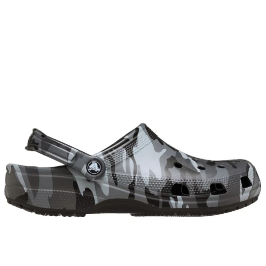 Zdjęcie produktu Klapki męskie Crocs Classic Camouflage Clog 211936-0DD - szare