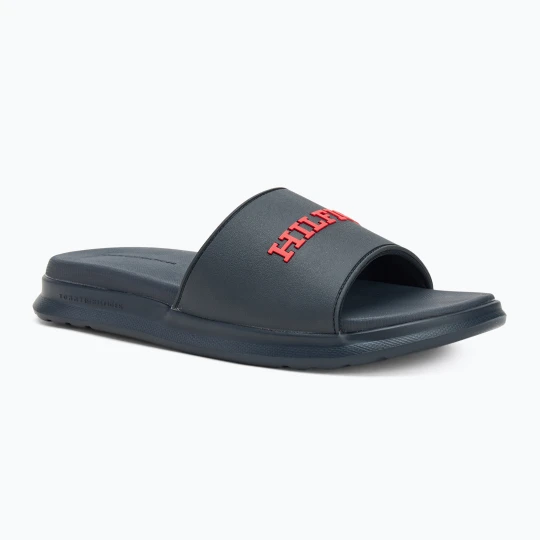 Zdjęcie produktu Klapki męskie Tommy Hilfiger Dual Density Pool Slide desert sky Granatowy