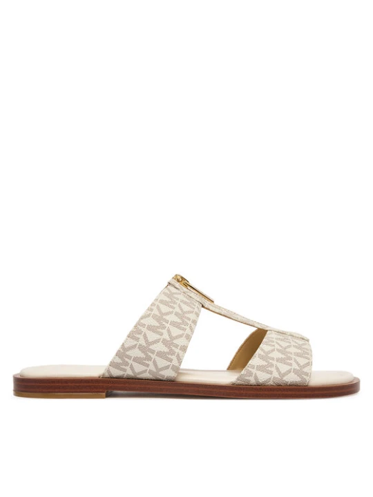 Zdjęcie produktu Klapki MICHAEL Michael Kors Berkley Flat 40S6BRFS1B Écru Kremowy