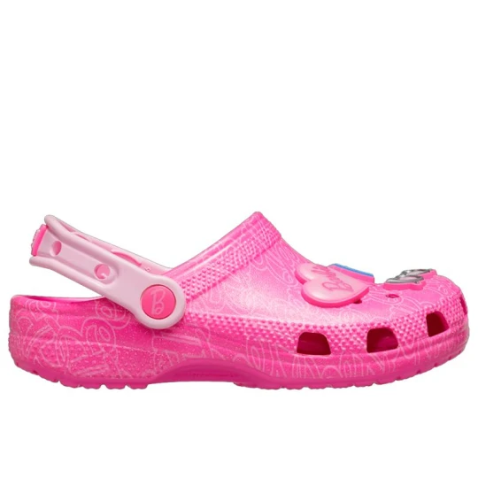 Zdjęcie produktu Klapki młodzieżowe Crocs Barbie Classic Clog 211406-90H - różowe
