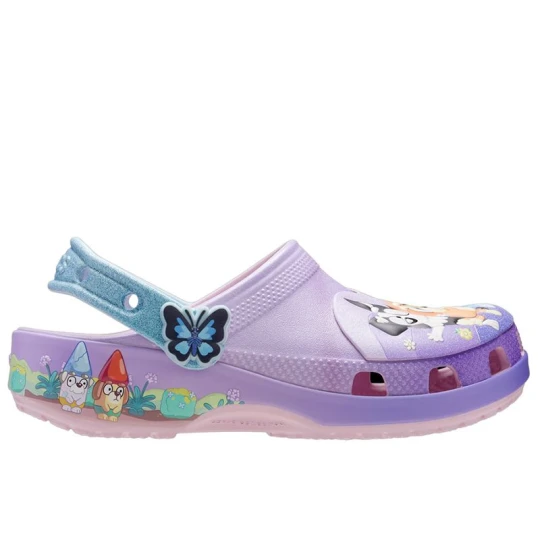 Zdjęcie produktu Klapki dziecięce Crocs Toddler Bluey Friends Forever Classic Clog 212370-90H - różowe