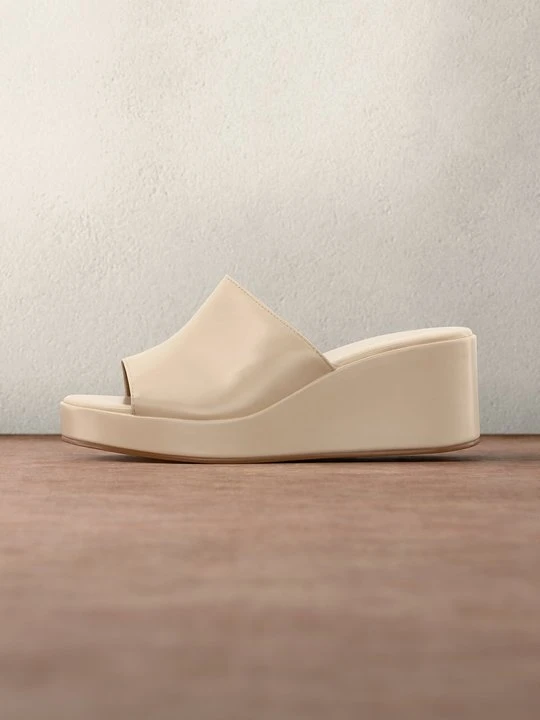 Zdjęcie produktu Klapki na obcasie Anna Field By Zalando mleczny