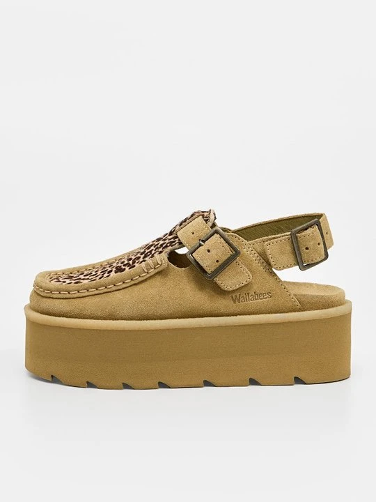 Zdjęcie produktu Klapki na obcasie Clarks beżowy