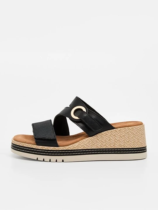 Zdjęcie produktu Klapki na obcasie Clarks czarny