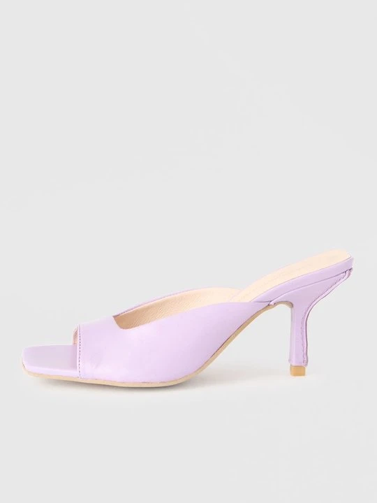 Zdjęcie produktu Klapki na obcasie Copenhagen Shoes fioletowy