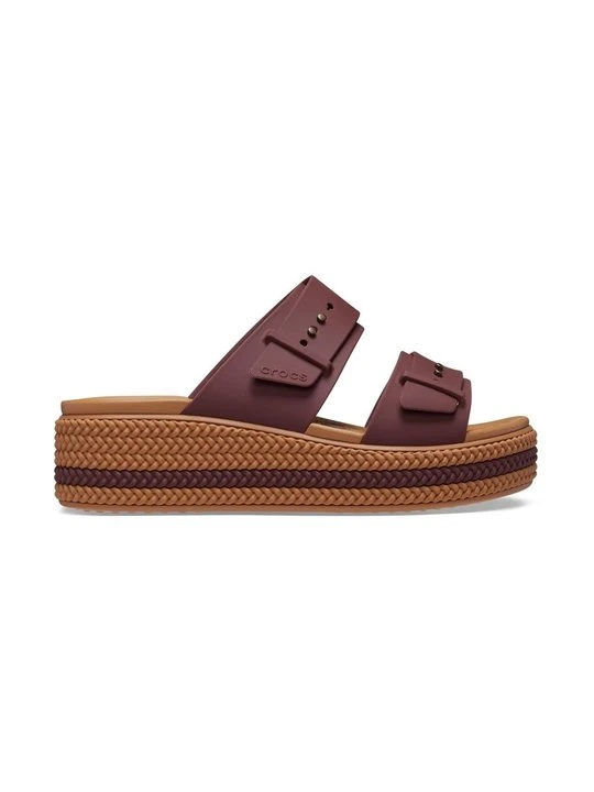 Zdjęcie produktu Klapki na obcasie Crocs brązowy