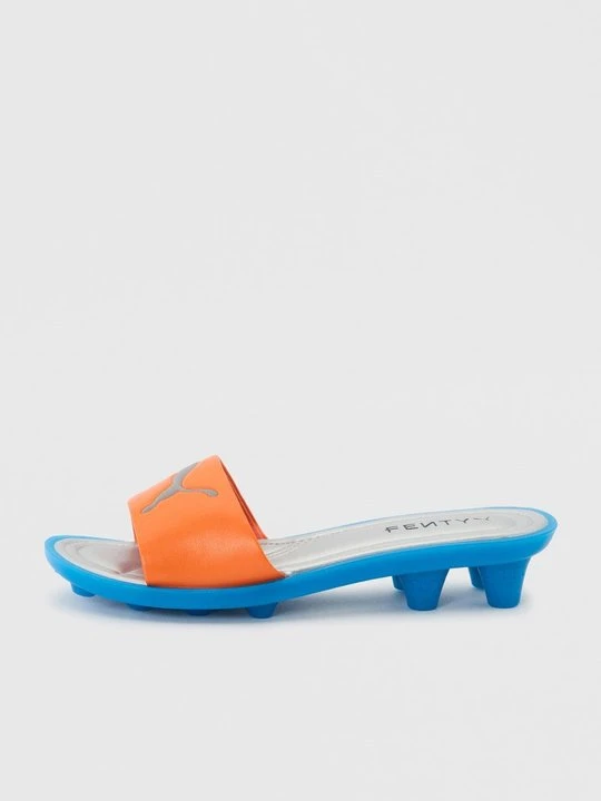 Zdjęcie produktu Klapki na obcasie FENTY X PUMA pomarańczowy