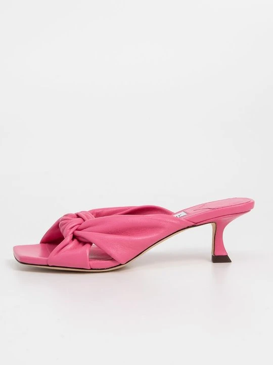 Zdjęcie produktu Klapki na obcasie Jimmy Choo różowy