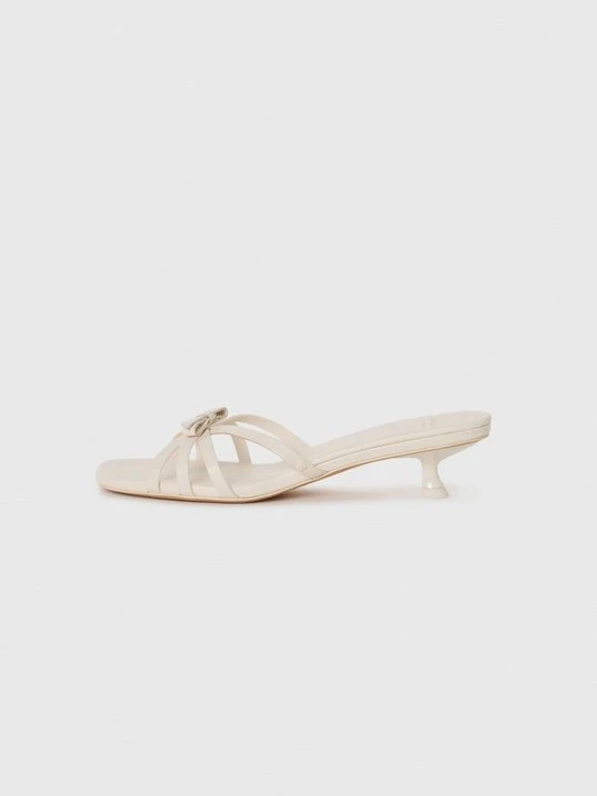 Zdjęcie produktu Klapki na obcasie Kate Spade mleczny